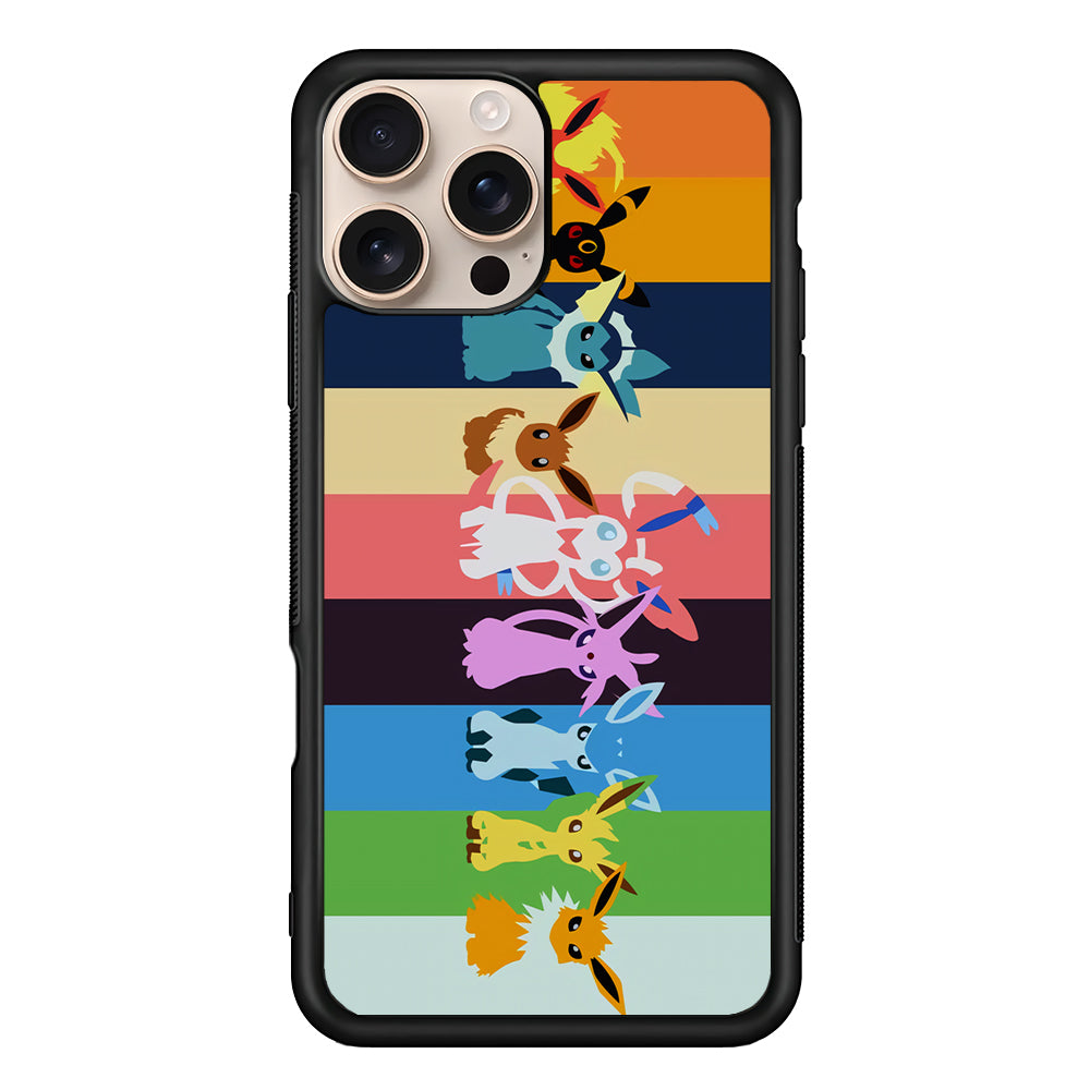 Cute Pokemon Evolutions iPhone 16 Pro Max Case - Altracase