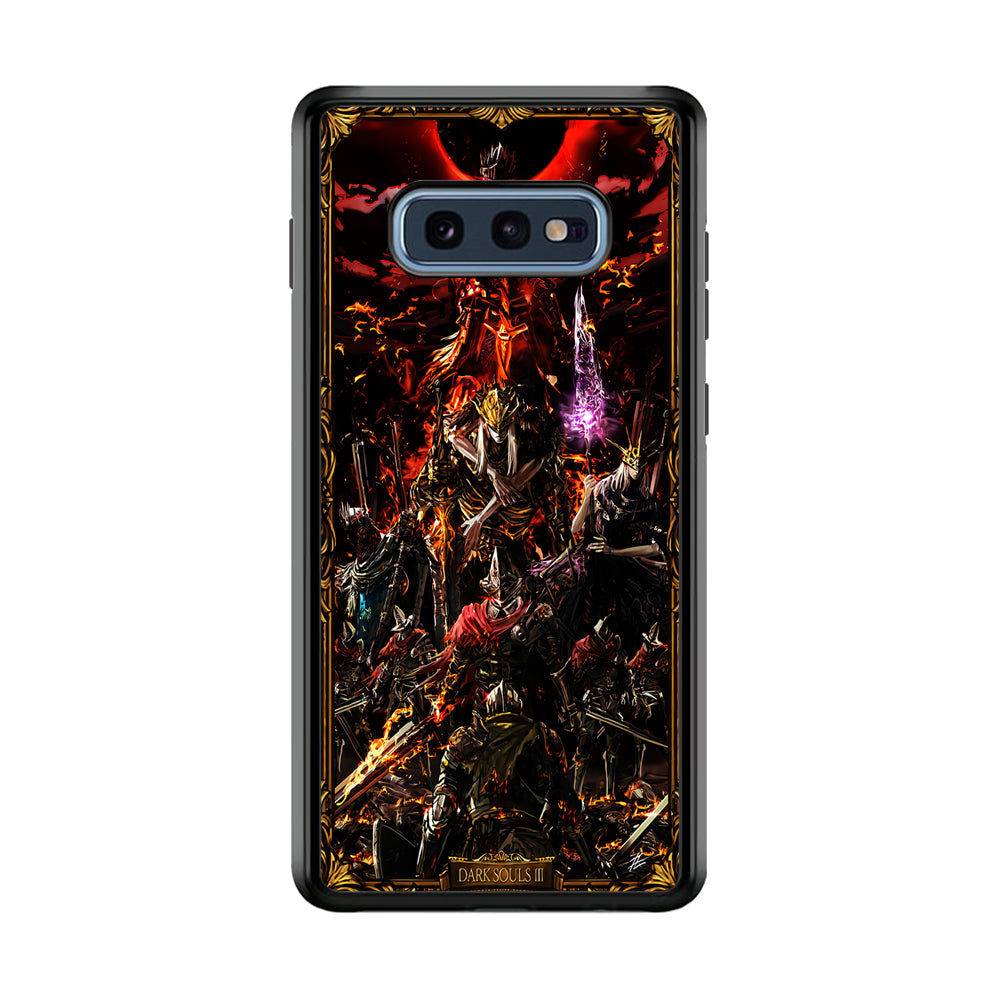 Dark Souls III Poster Samsung Galaxy S10E Case-Phone Case-Rubber Black (2D Case)-Altracase