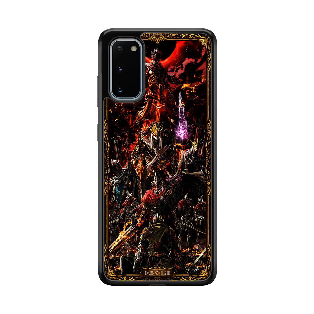 Dark Souls III Poster Samsung Galaxy S20 Case-Phone Case-Rubber Black (2D Case)-Altracase