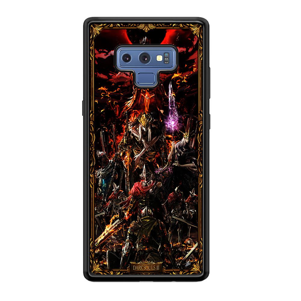 Dark Souls III Poster Samsung Galaxy Note 9 Case-Phone Case-Tempered Glass Case-Altracase