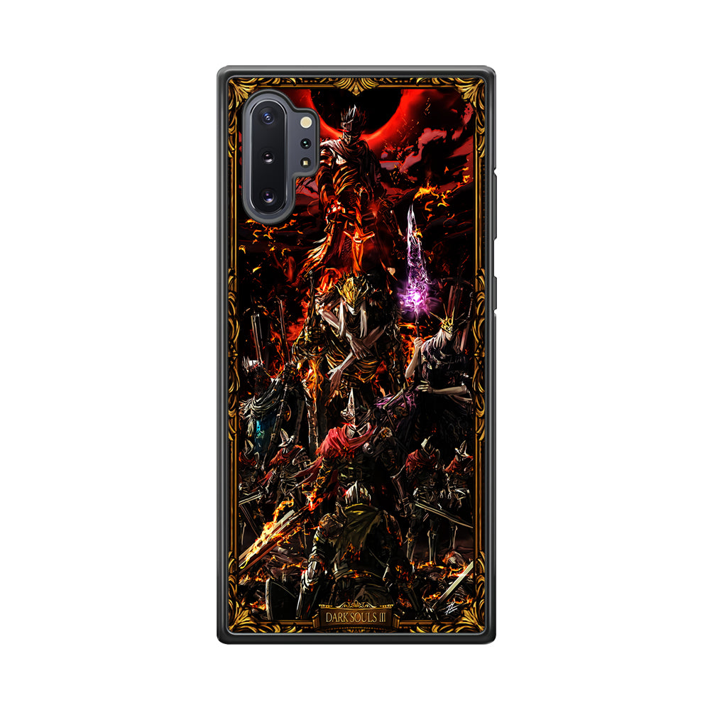 Dark Souls III Poster Samsung Galaxy Note 10 Plus Case-Phone Case-Tempered Glass Case-Altracase