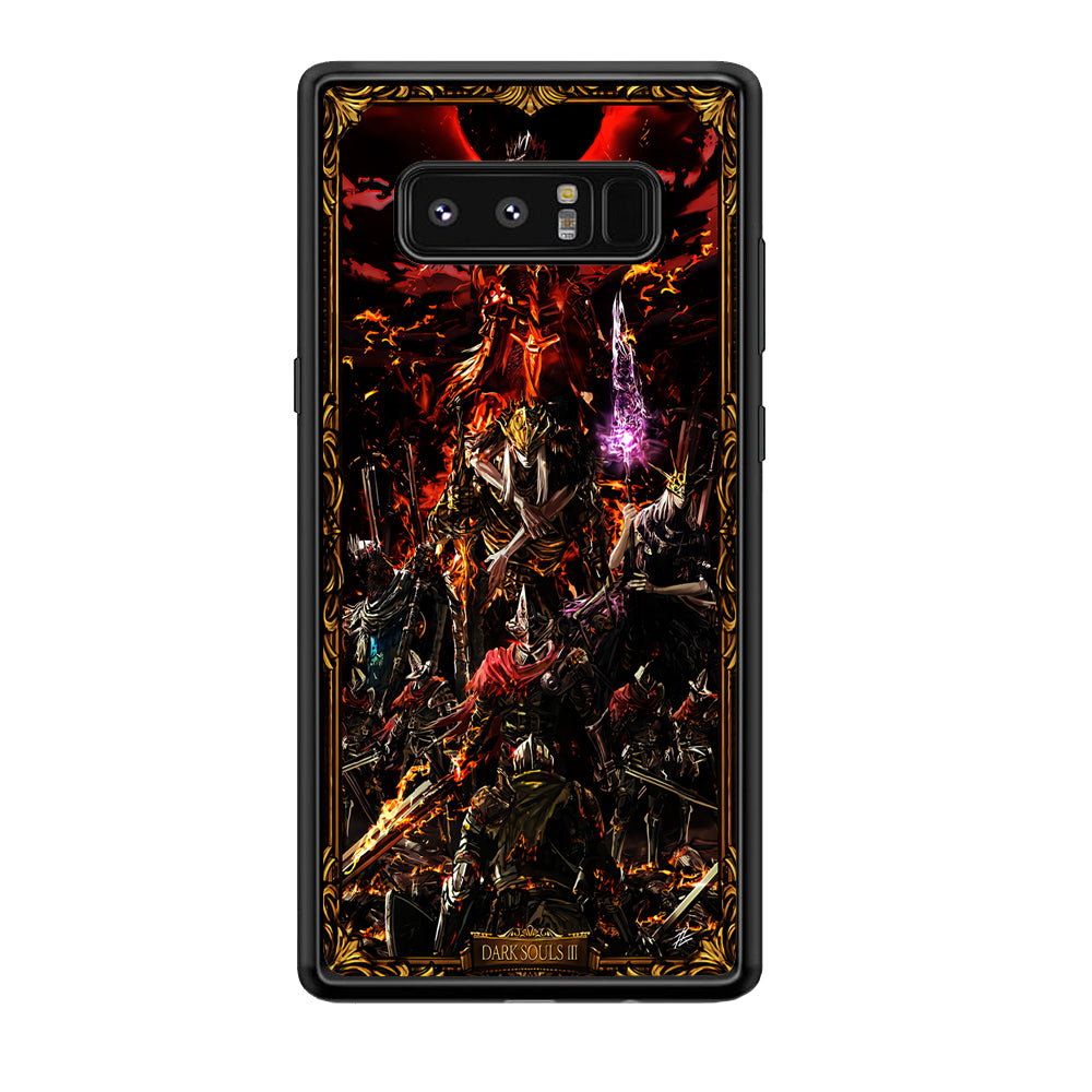 Dark Souls III Poster Samsung Galaxy Note 8 Case-Phone Case-Tempered Glass Case-Altracase