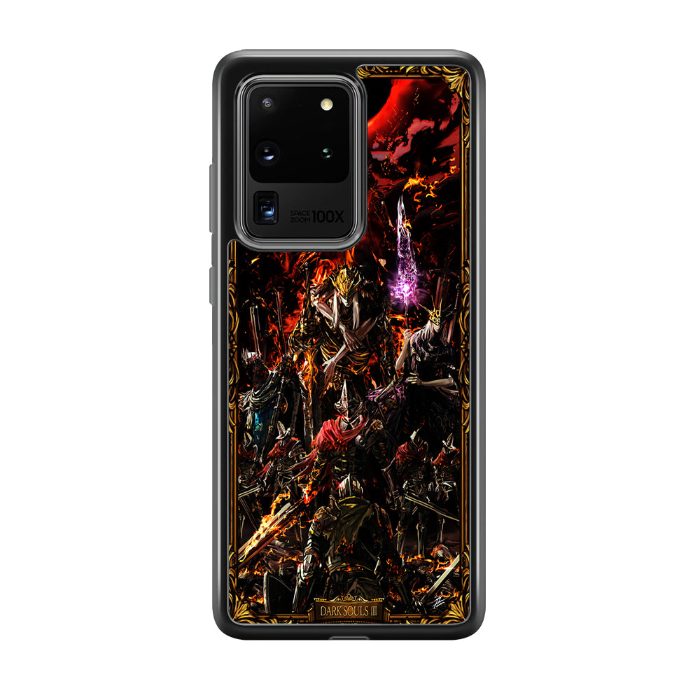 Dark Souls III Poster Samsung Galaxy S20 Ultra Case-Phone Case-Rubber Black (2D Case)-Altracase