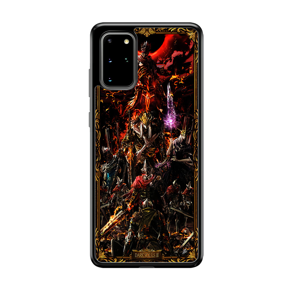 Dark Souls III Poster Samsung Galaxy S20 Plus Case-Phone Case-Rubber Black (2D Case)-Altracase