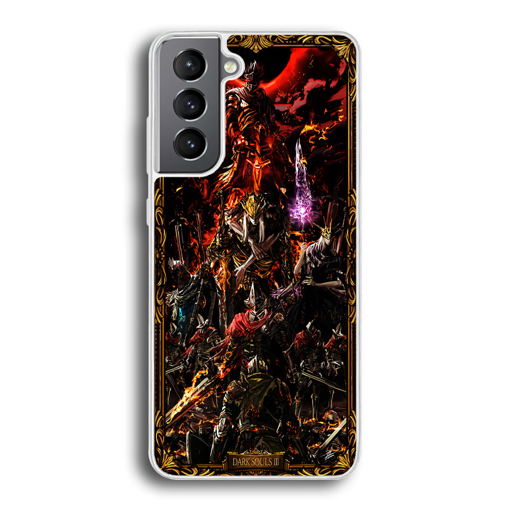 Dark Souls III Poster Samsung Galaxy S21 Plus Case-Phone Case-Rubber White (2D Case)-Altracase