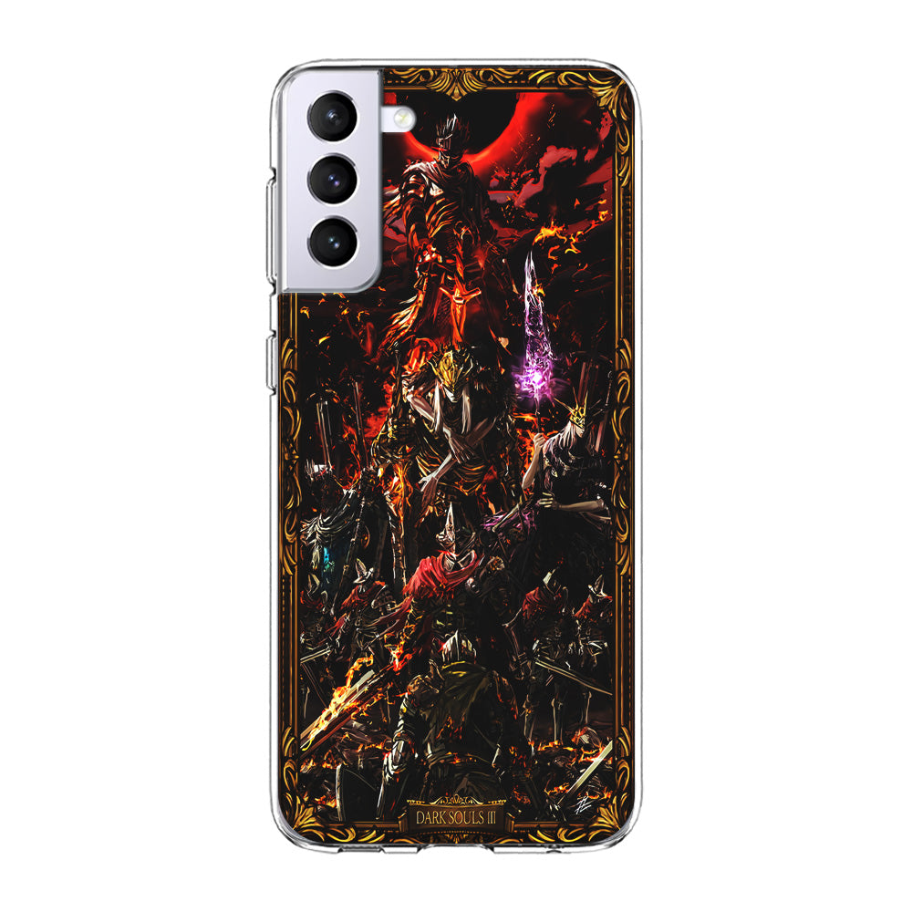 Dark Souls III Poster Samsung Galaxy S21 Plus Case-Phone Case-Clear Soft Case-Altracase