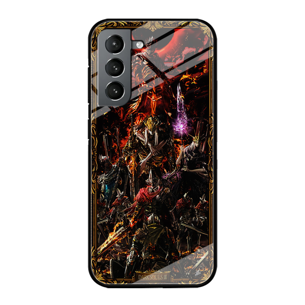 Dark Souls III Poster Samsung Galaxy S24 Plus Case-Phone Case-Tempered Glass Case-Altracase