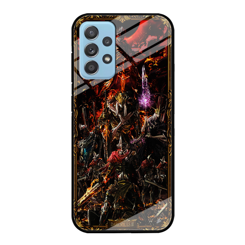 Dark Souls III Poster Samsung Galaxy A52 Case-Phone Case-Tempered Glass Case-Altracase