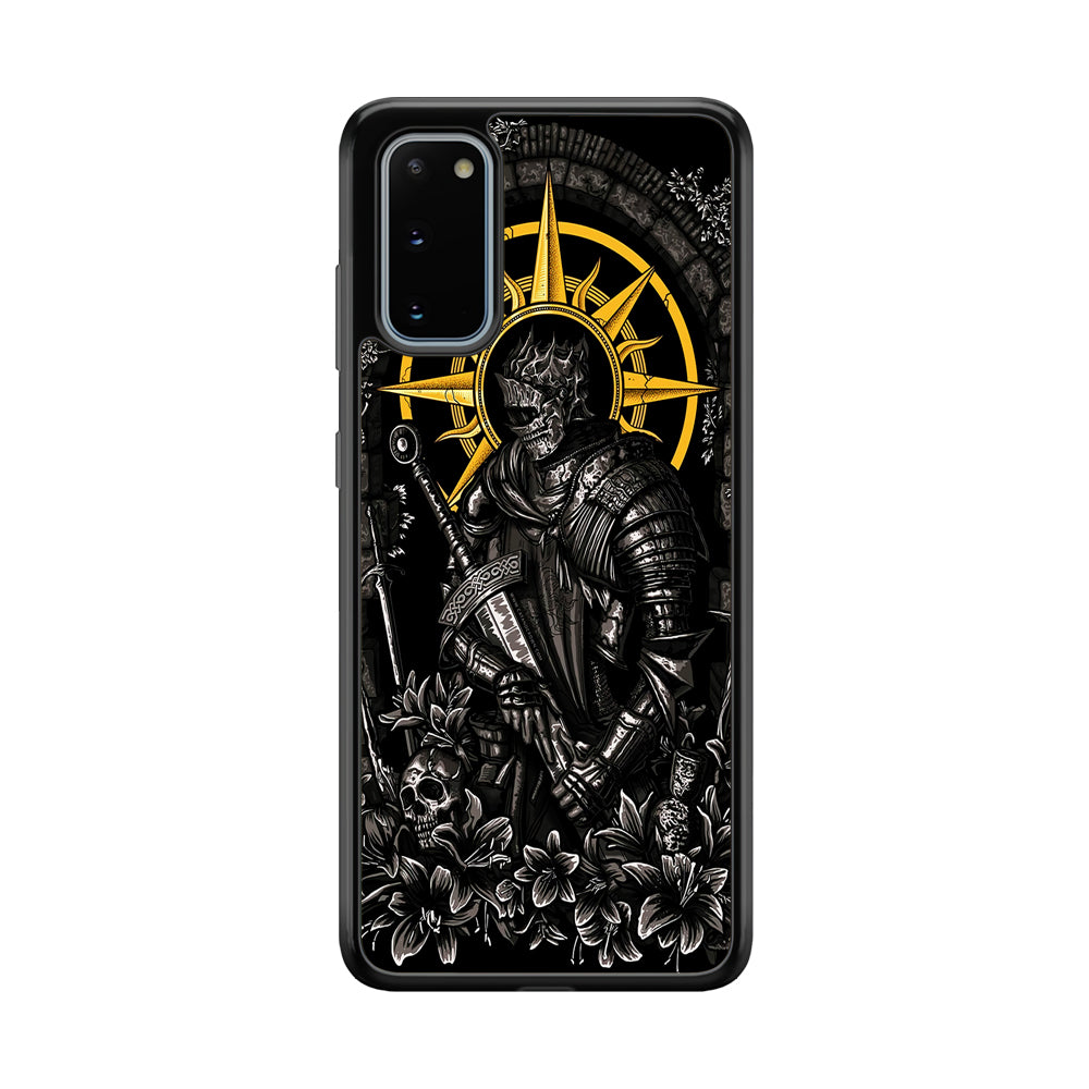 Dark Souls Soul Of Cinder Samsung Galaxy S20 Case-Phone Case-Rubber Black (2D Case)-Altracase