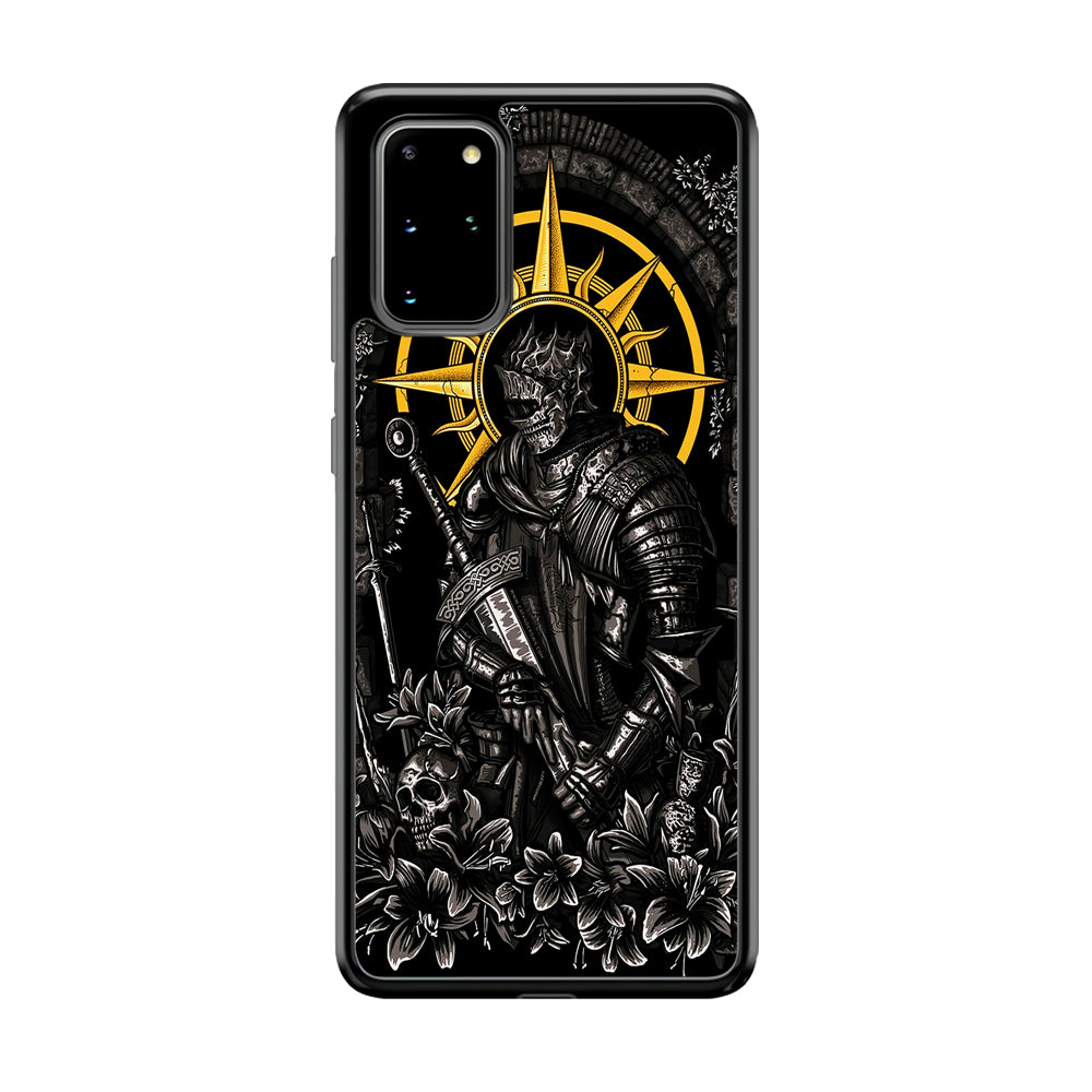 Dark Souls Soul Of Cinder Samsung Galaxy S20 Plus Case-Phone Case-Rubber Black (2D Case)-Altracase