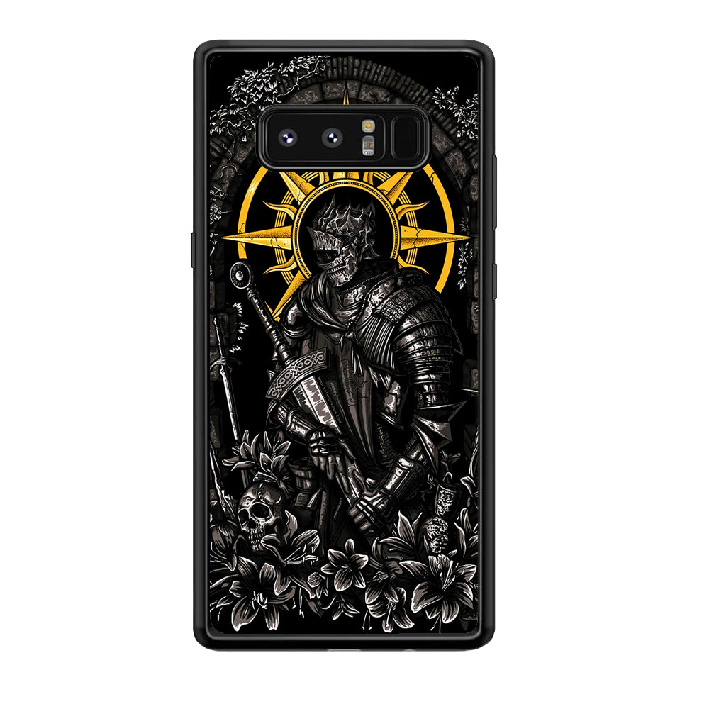 Dark Souls Soul Of Cinder Samsung Galaxy Note 8 Case-Phone Case-Rubber Black (2D Case)-Altracase