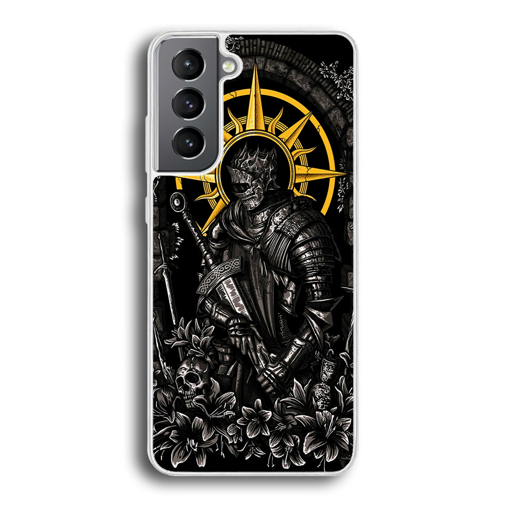 Dark Souls Soul Of Cinder Samsung Galaxy S21 Plus Case-Phone Case-Rubber White (2D Case)-Altracase