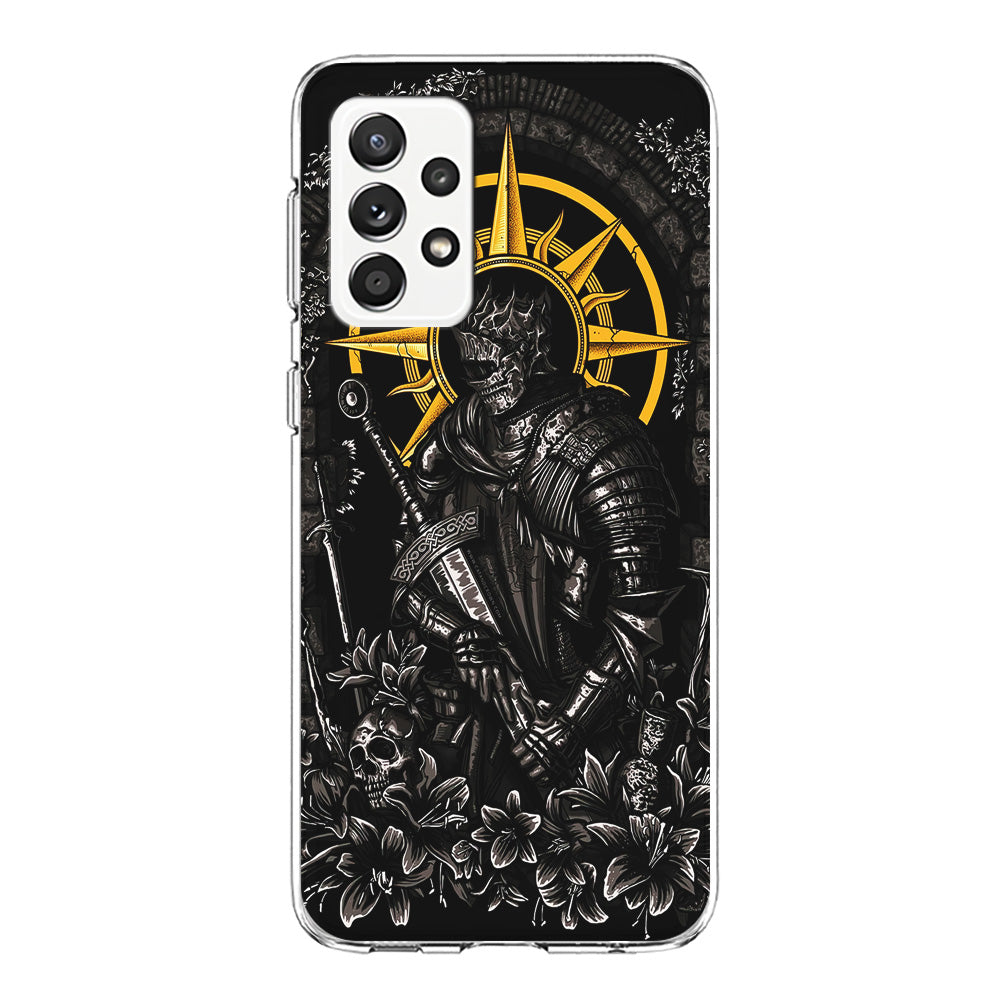 Dark Souls Soul Of Cinder Samsung Galaxy A72 Case-Phone Case-Clear Soft Case-Altracase
