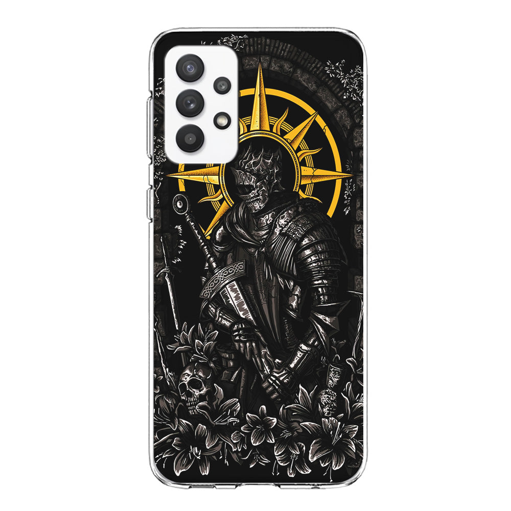 Dark Souls Soul Of Cinder Samsung Galaxy A32 Case-Phone Case-Clear Soft Case-Altracase