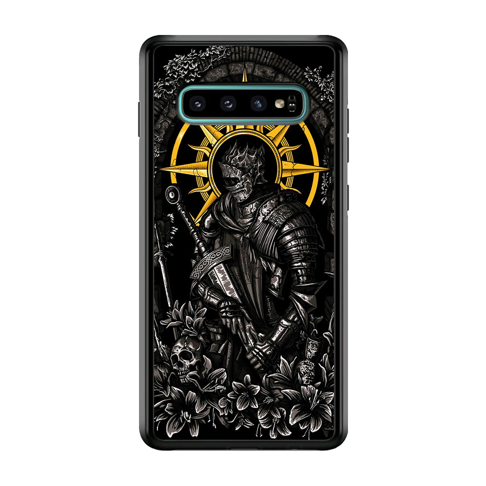 Dark Souls Soul Of Cinder Samsung Galaxy S10 Plus Case-Phone Case-Rubber Black (2D Case)-Altracase
