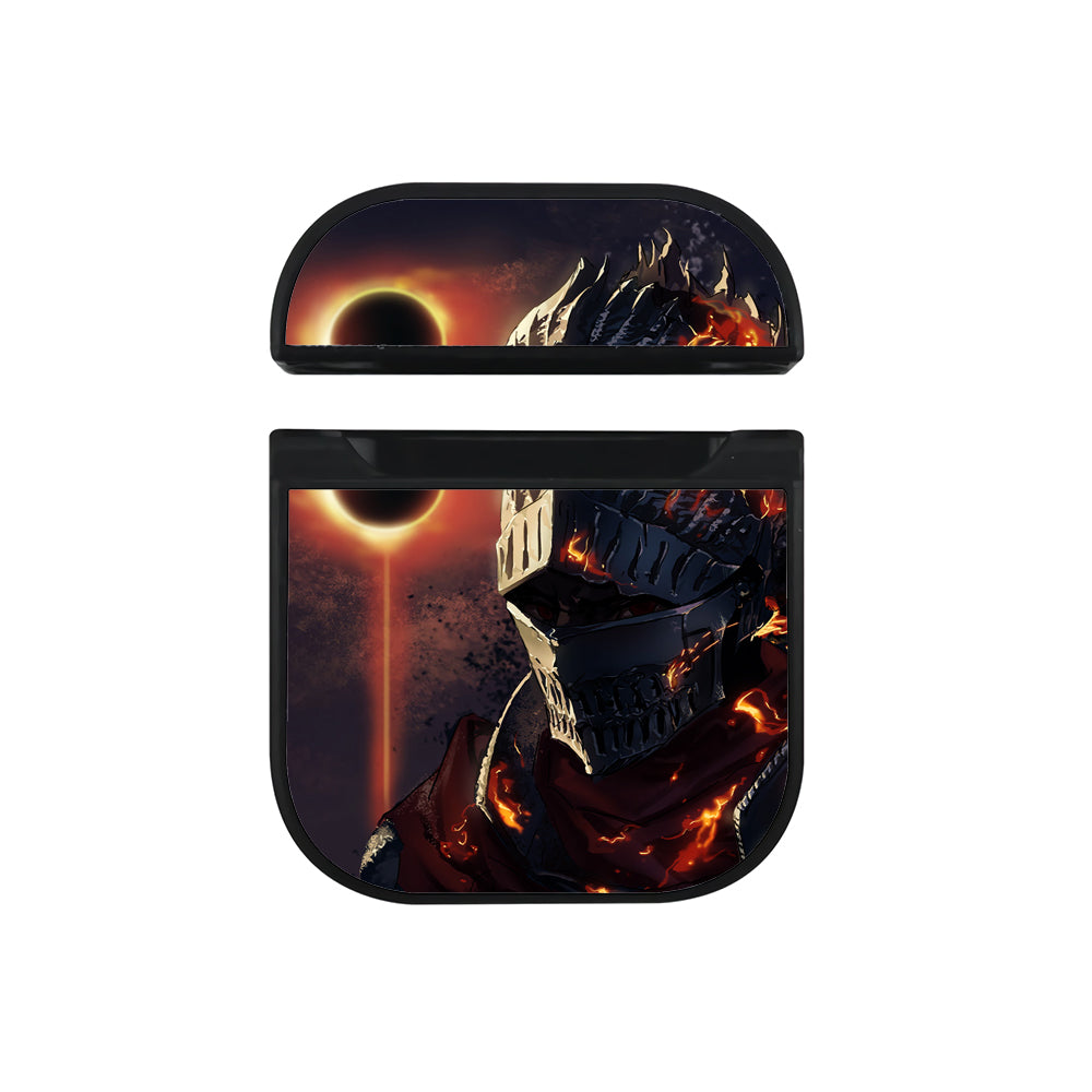 Dark Souls Soul of Cinder Hard Plastic Case Cover For Apple Airpods-AirPod Case-Black-Altracase