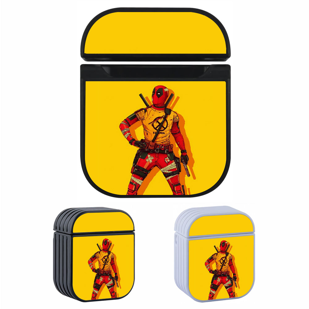 Deadpool Photo Session Hard Plastic Case Cover For Apple Airpods-AirPod Case-Altracase