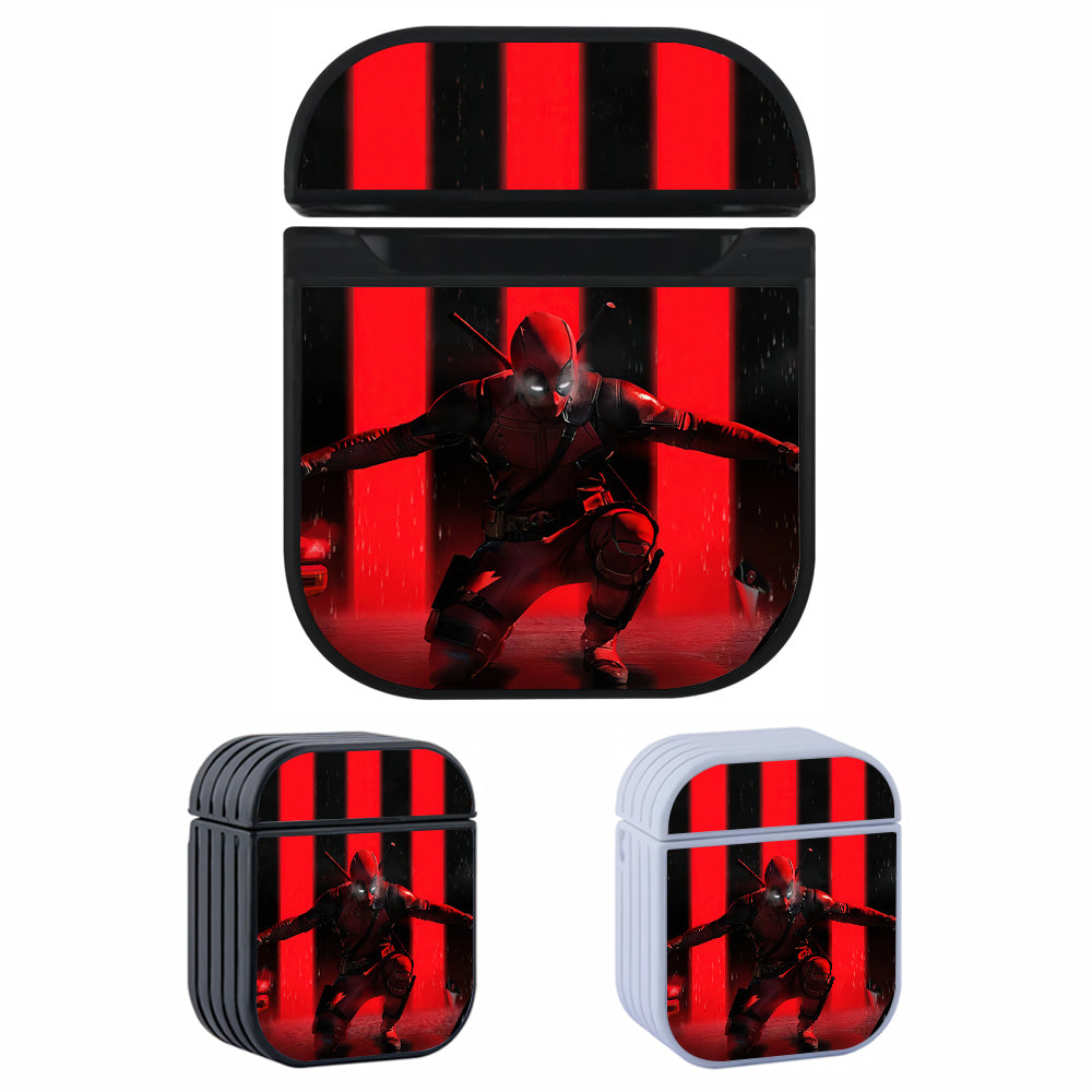 Deadpool Ryan Reynolds Hard Plastic Case Cover For Apple Airpods-AirPod Case-Altracase
