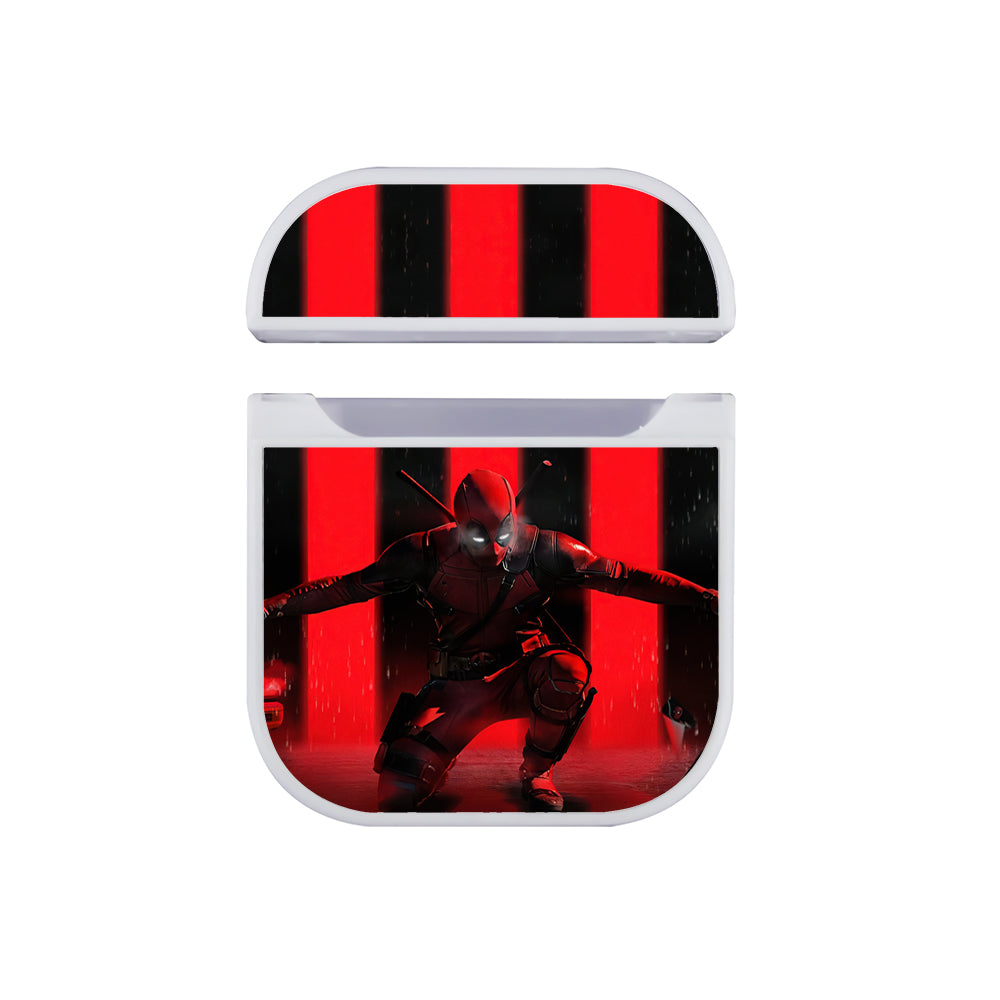 Deadpool Ryan Reynolds Hard Plastic Case Cover For Apple Airpods-AirPod Case-White-Altracase