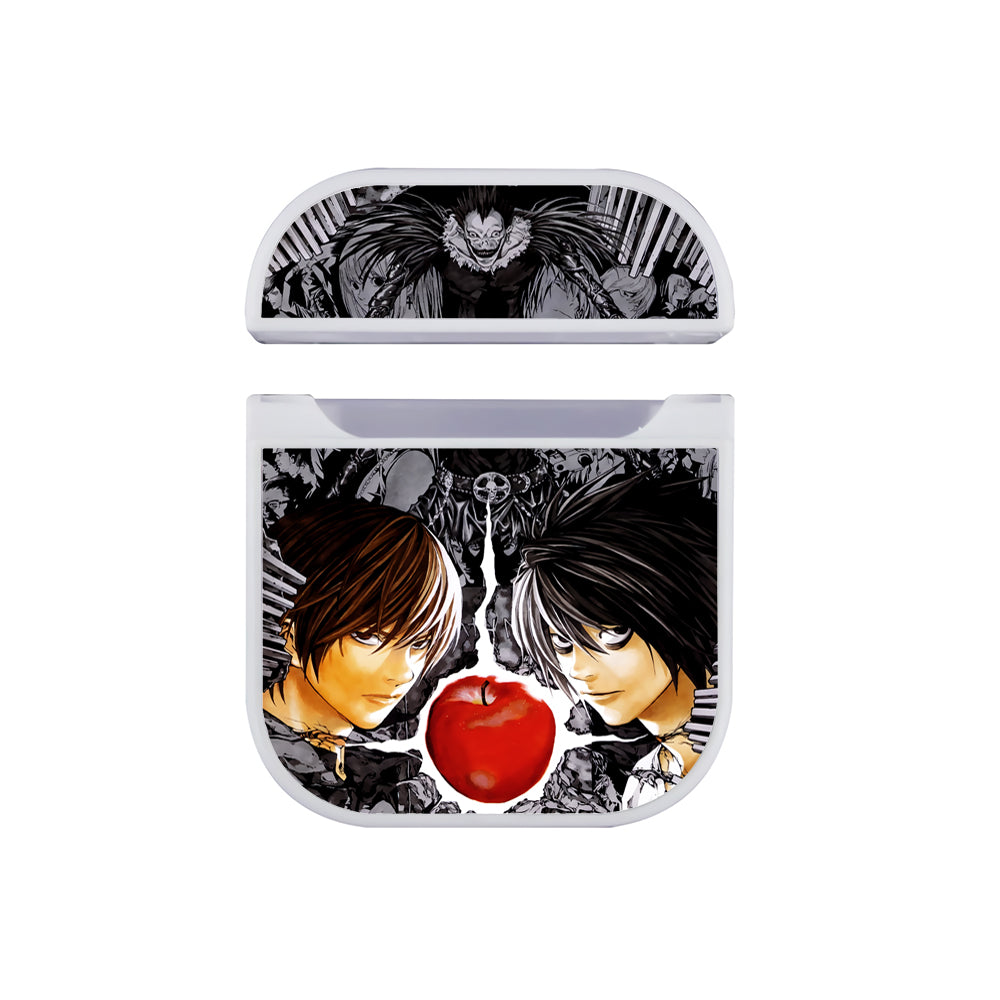 Death Note Aesthetic Anime Apple AirPods Case-AirPod Case-White-Altracase