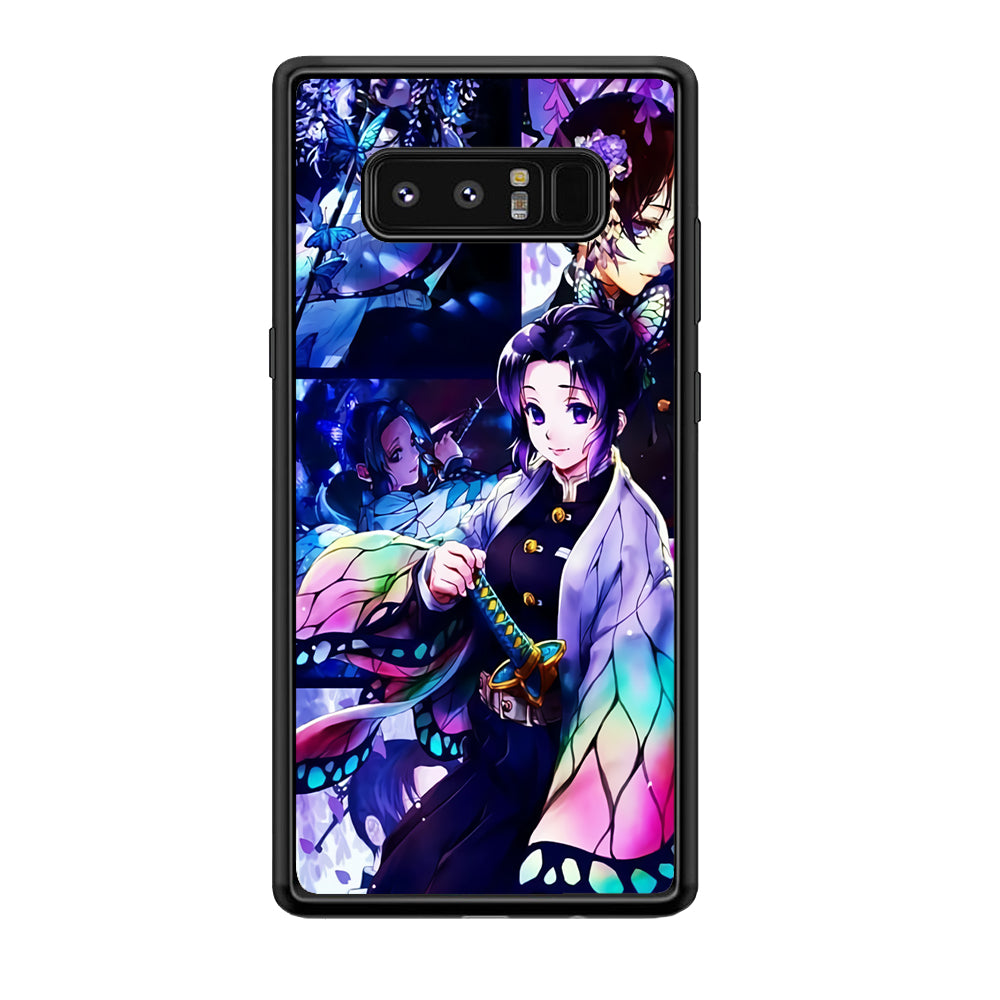 Demon Slayer Nezuko Aesthetic Samsung Galaxy Note 8 Case-Phone Case-Tempered Glass Case-Altracase