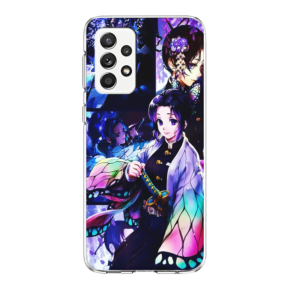 Demon Slayer Nezuko Aesthetic Samsung Galaxy A52 Case-Phone Case-Clear Soft Case-Altracase