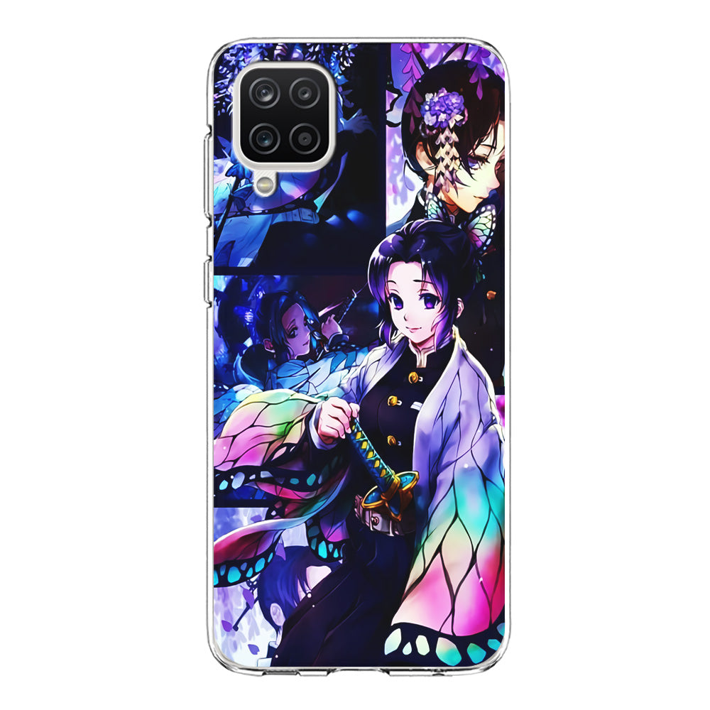Demon Slayer Nezuko Aesthetic Samsung Galaxy A12 Case-Phone Case-Clear Soft Case-Altracase