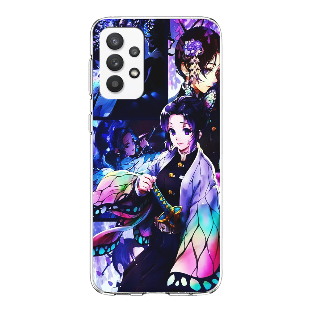 Demon Slayer Nezuko Aesthetic Samsung Galaxy A32 Case-Phone Case-Clear Soft Case-Altracase