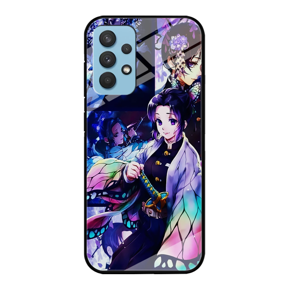 Demon Slayer Nezuko Aesthetic Samsung Galaxy A32 Case-Phone Case-Tempered Glass Case-Altracase