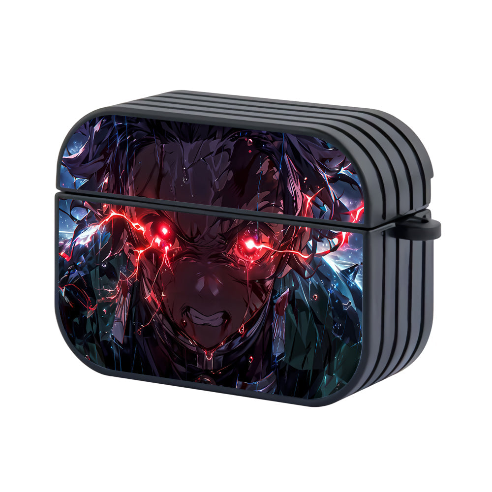 Demon Slayer Tanjiro Face Apple AirPods Pro 3 Case-AirPods Pro 3 Case-Altracase
