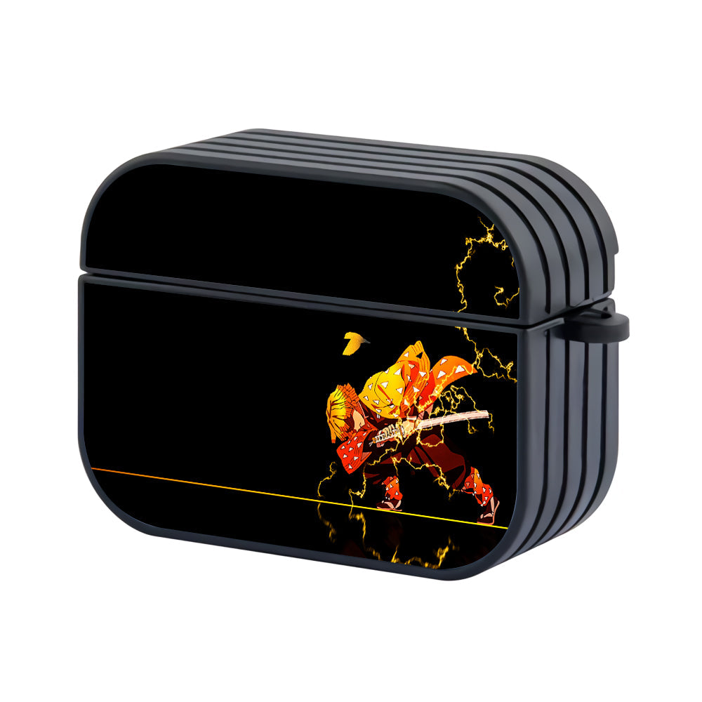 Demon Slayer Zenitsu Agatsuma Apple AirPods Pro 3 Case-AirPods Pro 3 Case-Altracase