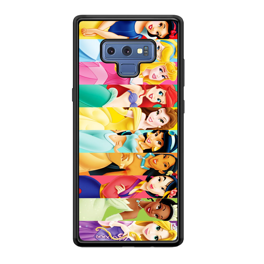 Disney Princess Character Samsung Galaxy Note 9 Case-Phone Case-Tempered Glass Case-Altracase