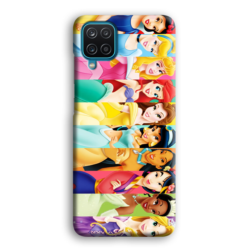Disney Princess Character Samsung Galaxy A12 Case-Phone Case-3D Case-Altracase