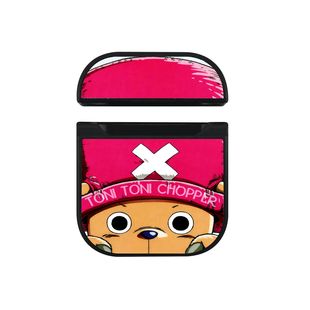 Doctor Tony Chopper One Piece Hard Plastic Case Cover For Apple Airpods-AirPod Case-Black-Altracase