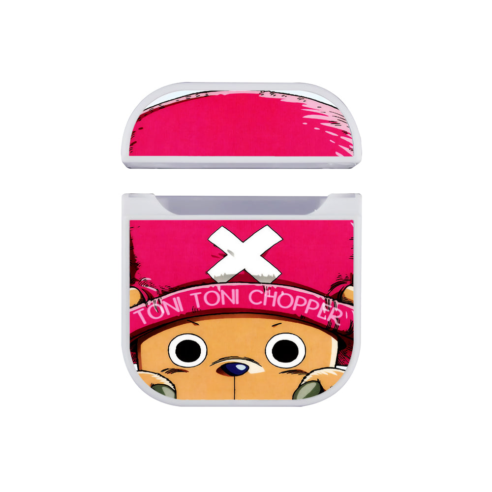 Doctor Tony Chopper One Piece Hard Plastic Case Cover For Apple Airpods-AirPod Case-White-Altracase