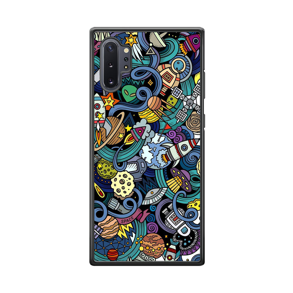 Doodle 002 Samsung Galaxy Note 10 Plus Case-Phone Case-Tempered Glass Case-Altracase