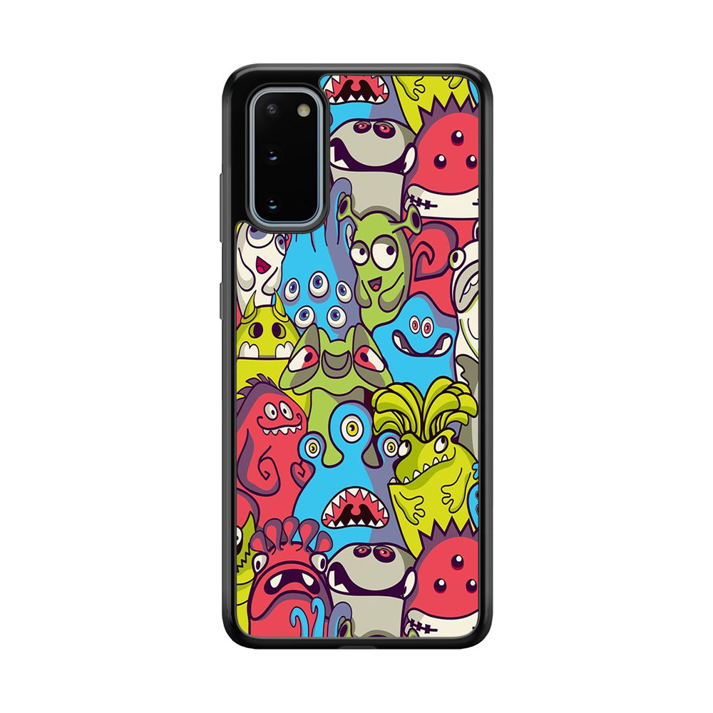 Doodle 006 Samsung Galaxy S20 Case-Phone Case-Tempered Glass Case-Altracase