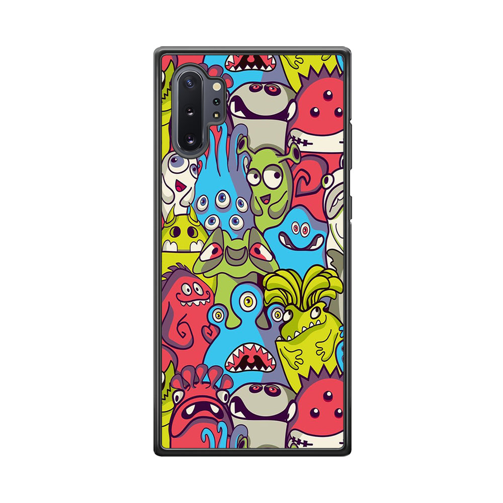 Doodle Art 006 Samsung Galaxy Note 10 Plus Case-Phone Case-Tempered Glass Case-Altracase