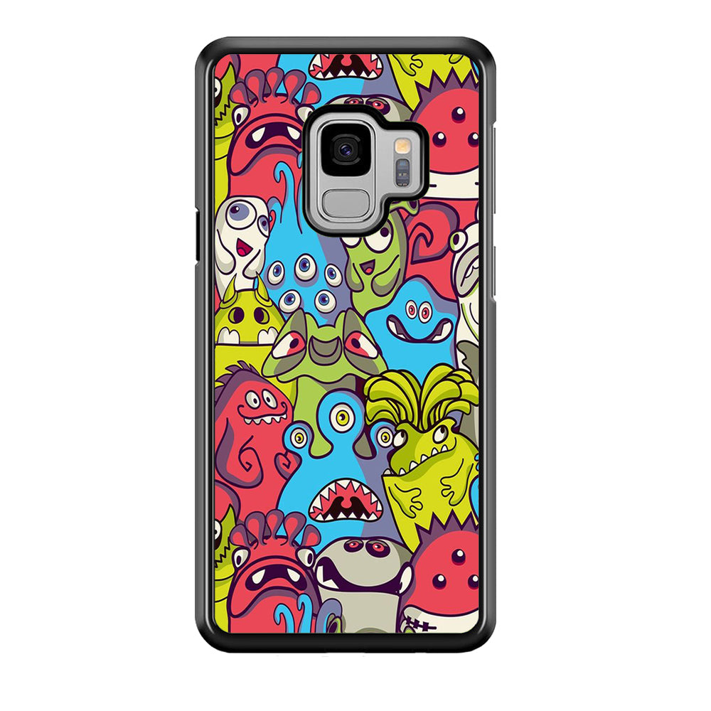 Doodle Art 006 Samsung Galaxy S9 Case-Phone Case-Tempered Glass Case-Altracase