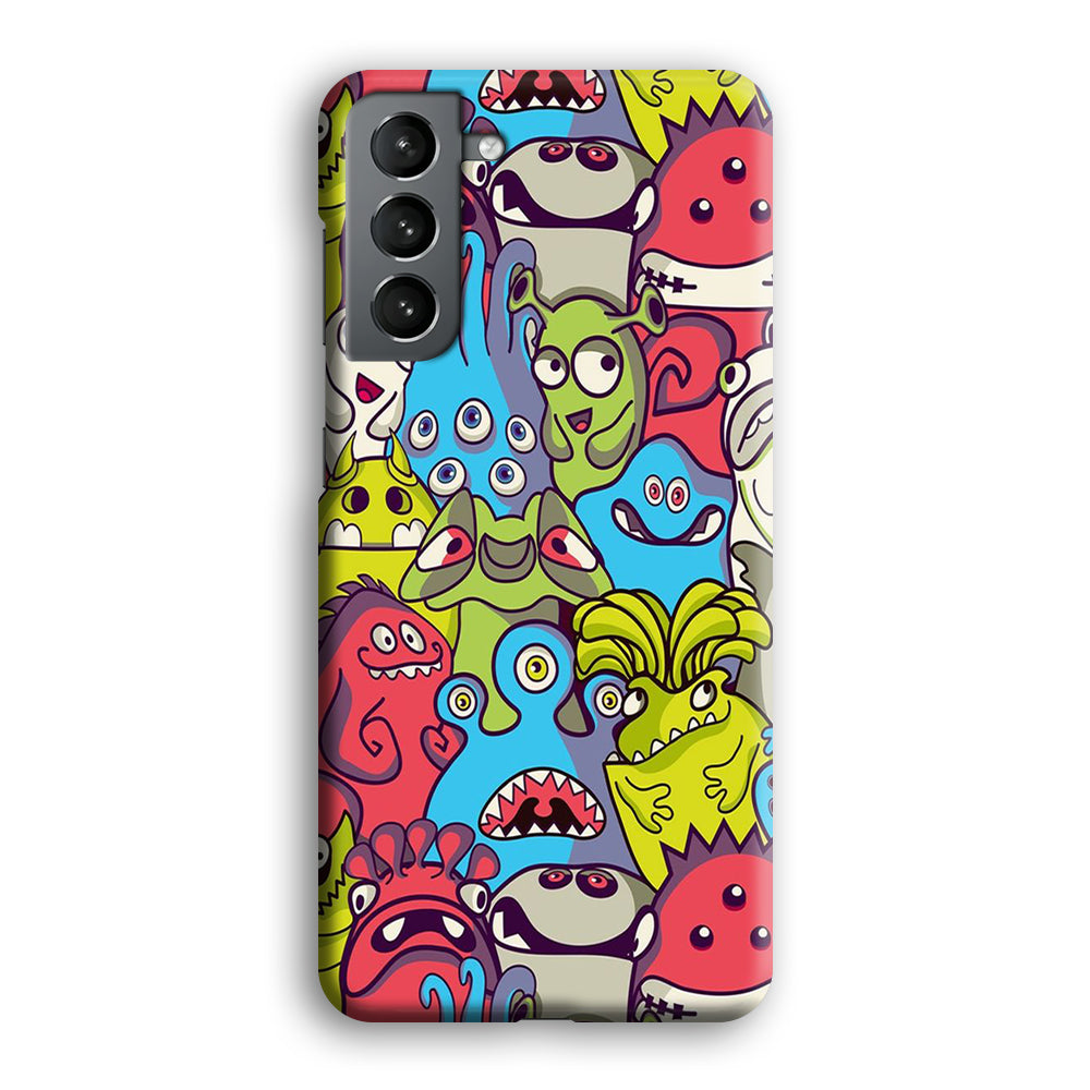 Doodle 006 Samsung Galaxy S21 Plus Case-Phone Case-3D Case-Altracase