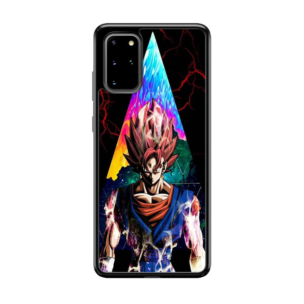 Dragon Ball - Goku 004 Samsung Galaxy S20 Plus Case-Phone Case-Rubber Black (2D Case)-Altracase