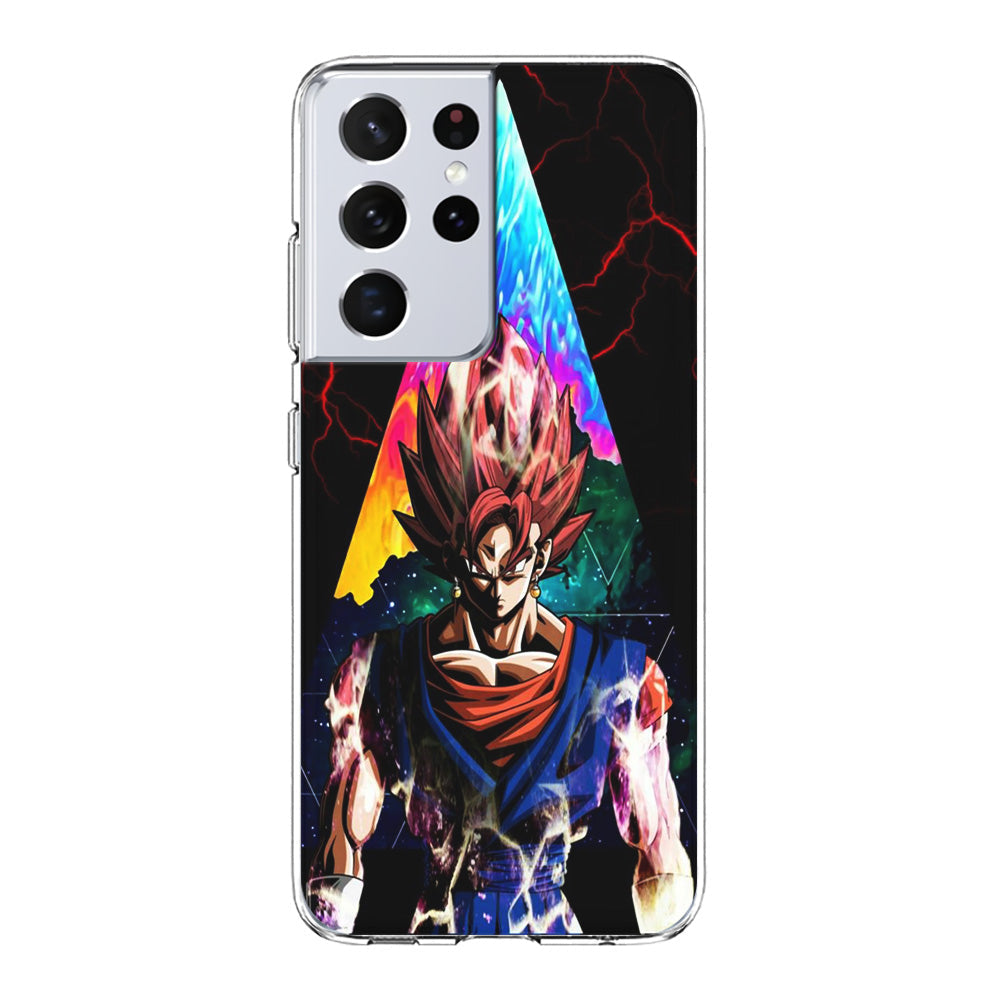 Dragon Ball - Goku 004 Samsung Galaxy S23 Ultra Case-Phone Case-Clear Soft Case-Altracase
