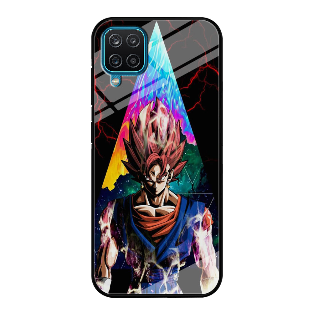Dragon Ball - Goku 004 Samsung Galaxy A12 Case-Phone Case-Tempered Glass Case-Altracase