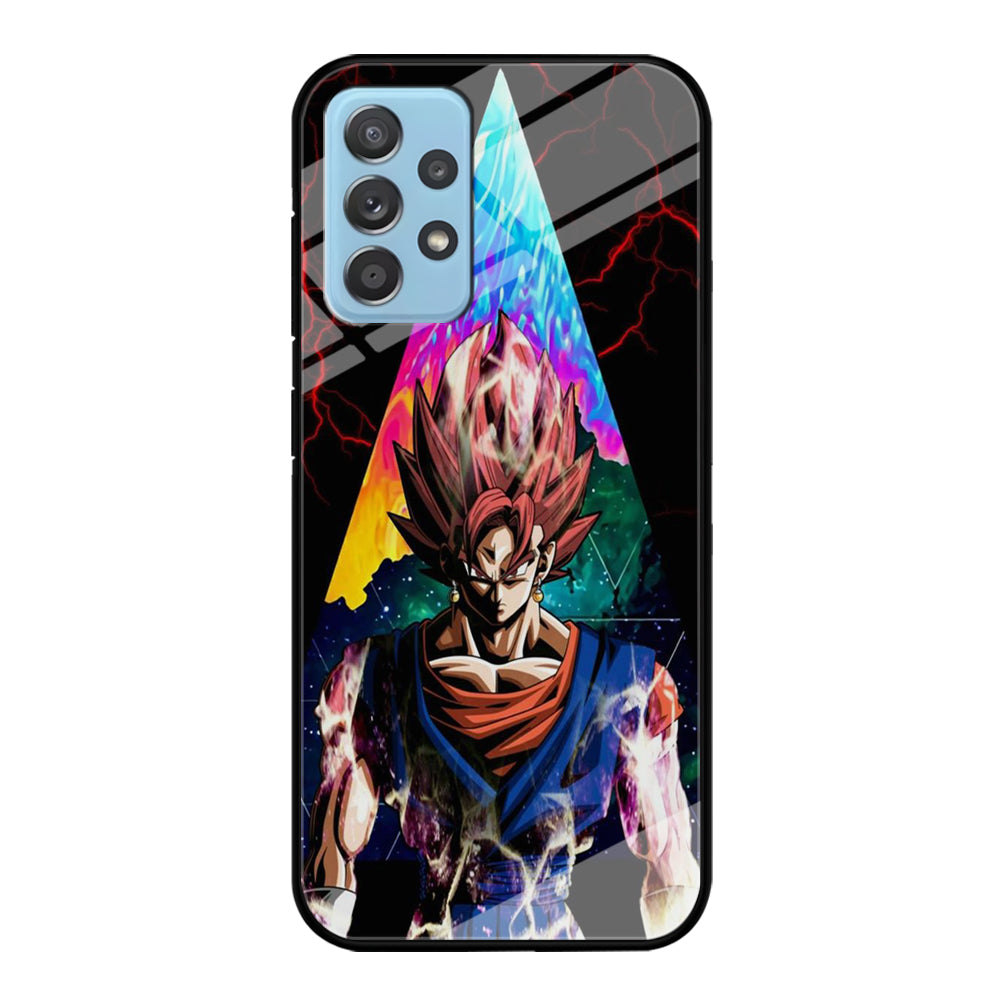 Dragon Ball - Goku 004 Samsung Galaxy A72 Case-Phone Case-Tempered Glass Case-Altracase