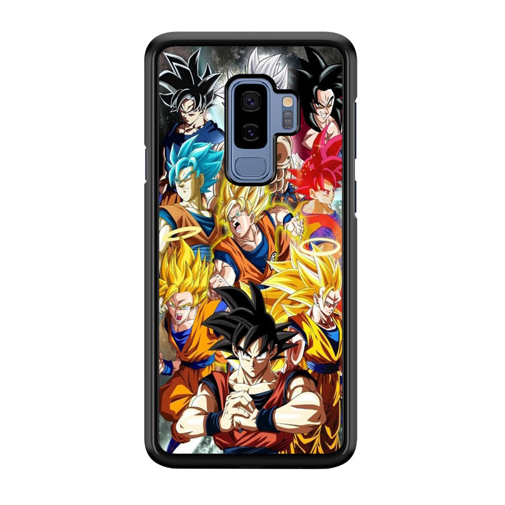 Dragon Ball - Goku 006 Samsung Galaxy S9 Plus Case-Phone Case-Rubber Black (2D Case)-Altracase