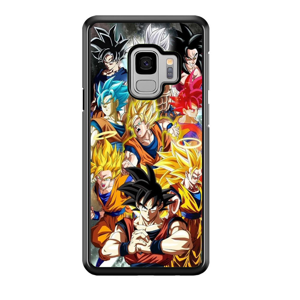 Dragon Ball - Goku 006 Samsung Galaxy S9 Case-Phone Case-Rubber Black (2D Case)-Altracase