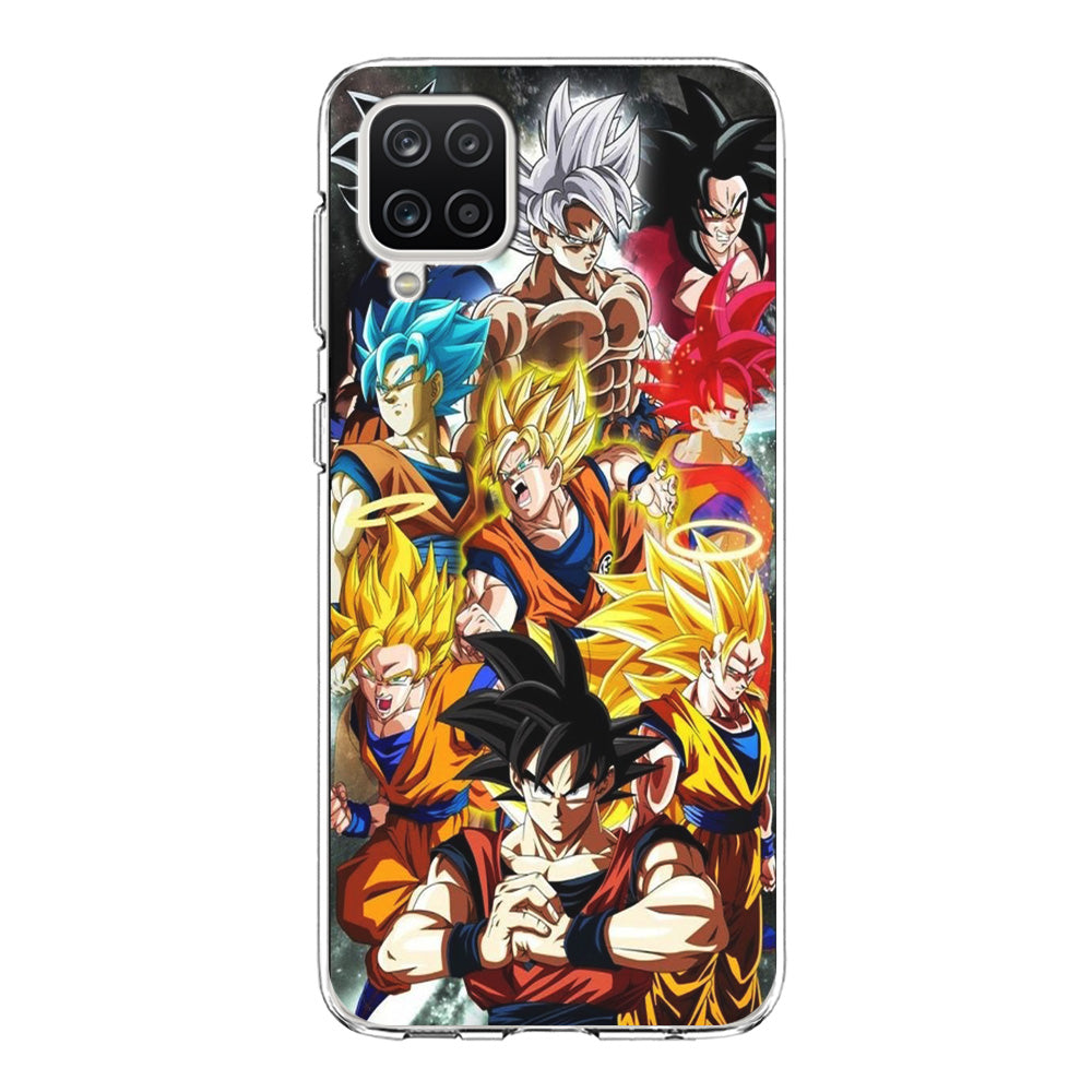 Dragon Ball - Goku 006 Samsung Galaxy A12 Case-Phone Case-Clear Soft Case-Altracase
