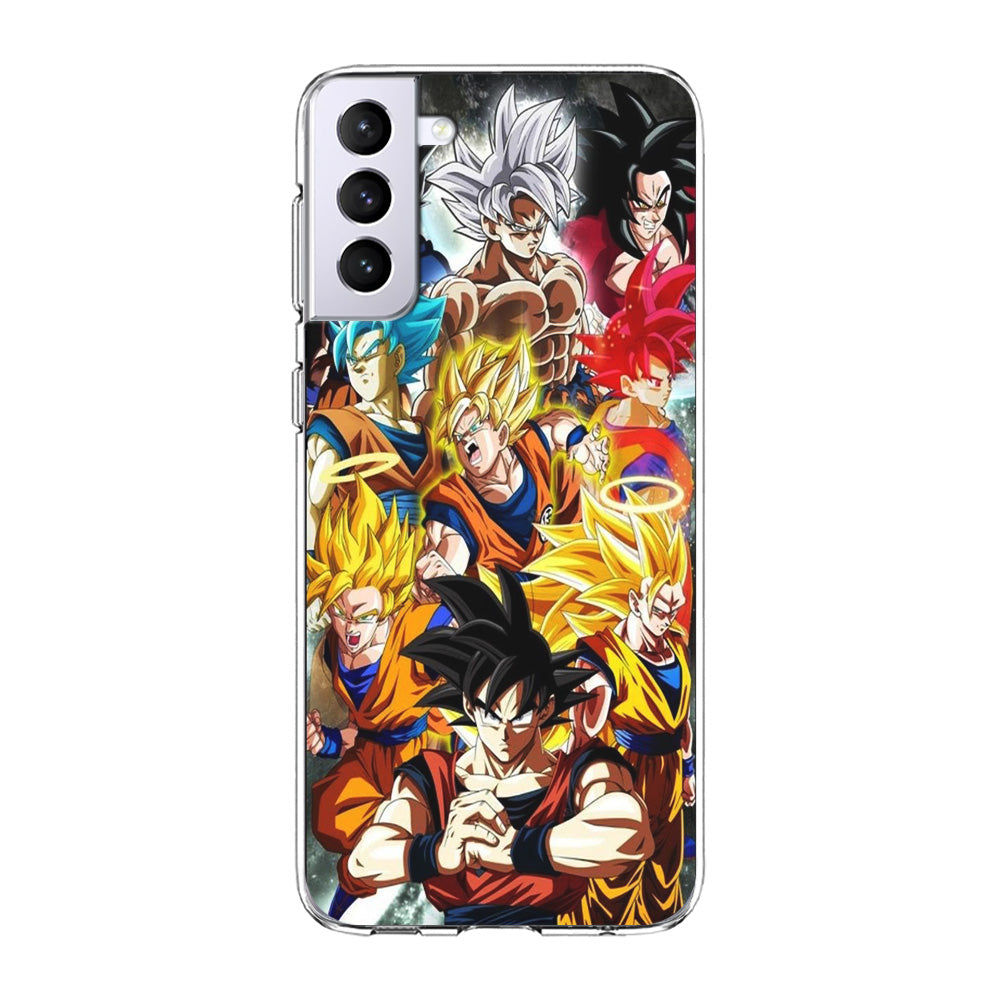 Dragon Ball - Goku 006 Samsung Galaxy S21 Plus Case-Phone Case-Clear Soft Case-Altracase