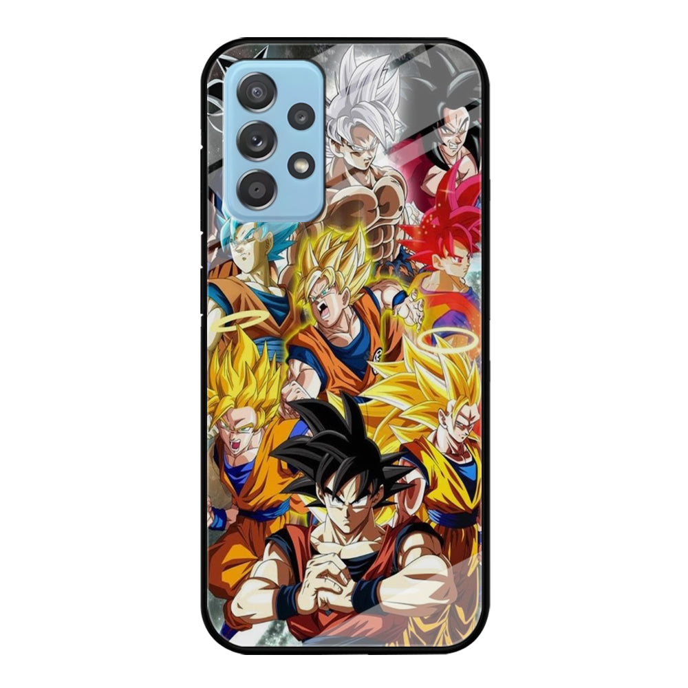 Dragon Ball - Goku 006 Samsung Galaxy A52 Case-Phone Case-Tempered Glass Case-Altracase