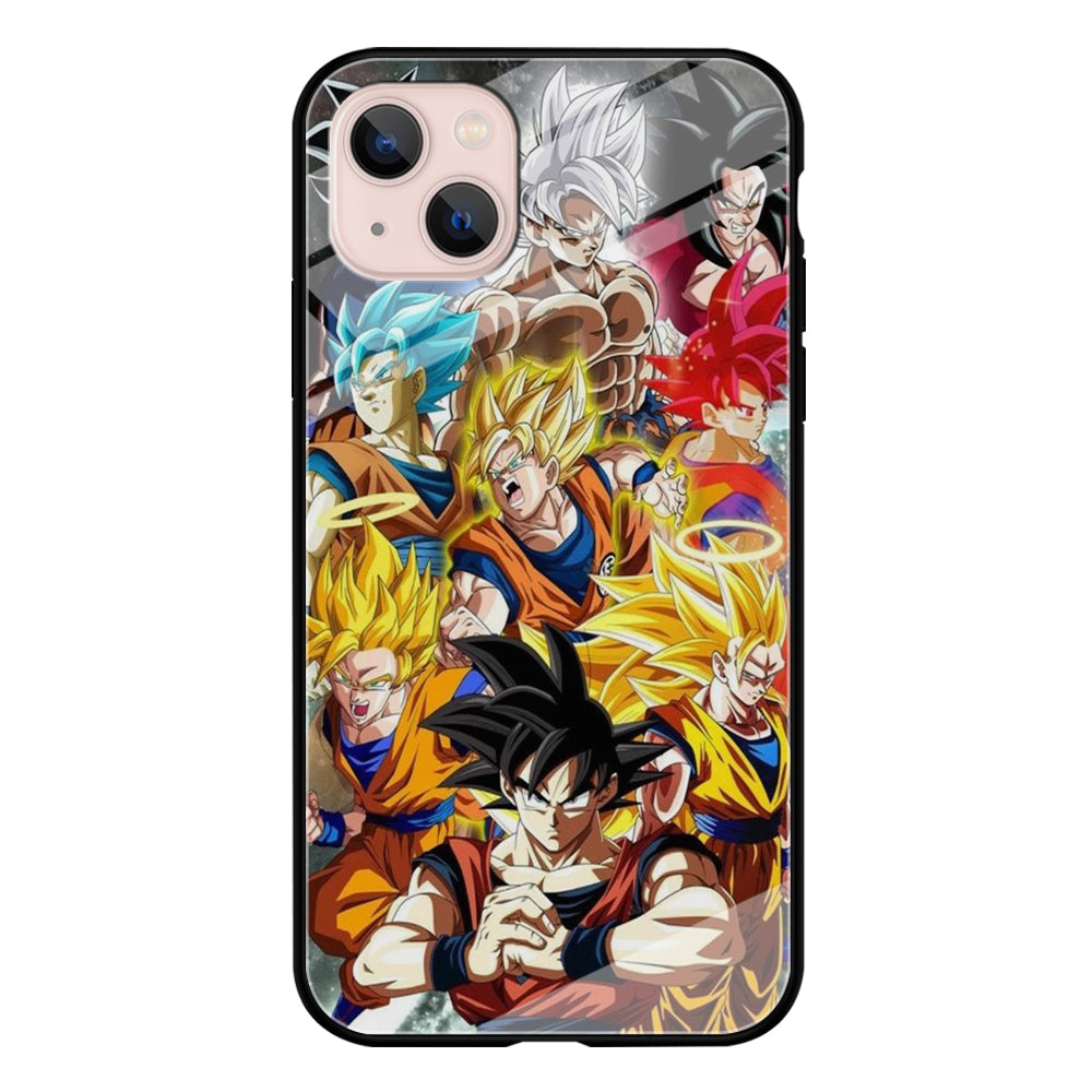 Dragon Ball - Goku 006 iPhone 15 Plus Case-Phone Case-Tempered Glass Case-Altracase